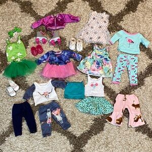 American Girl Clothes + Shoes + Skates